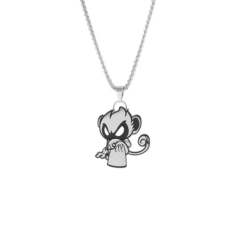 FireMonkey Cartoon Pendant Necklace