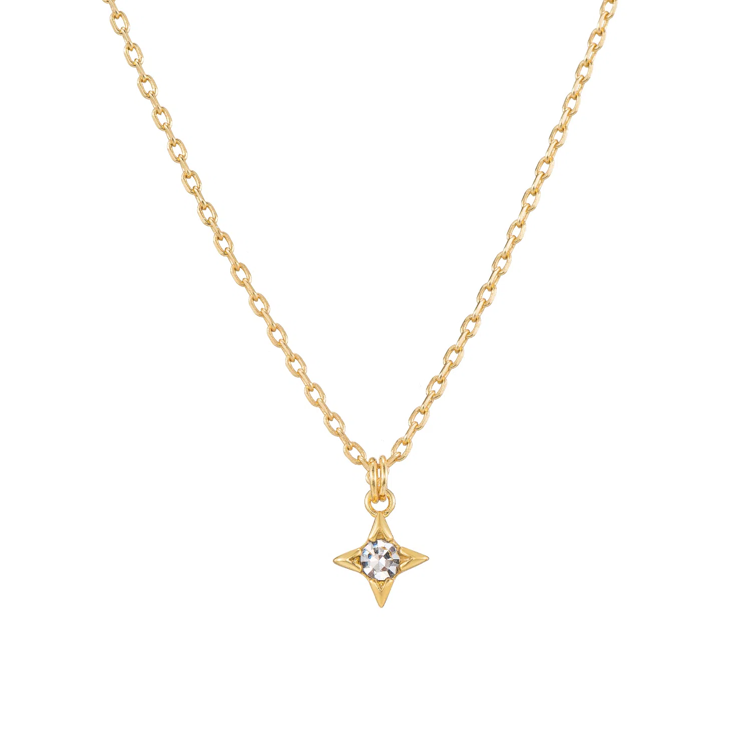 ANXIETY RANDOM AR "CROSS STAR" Necklace