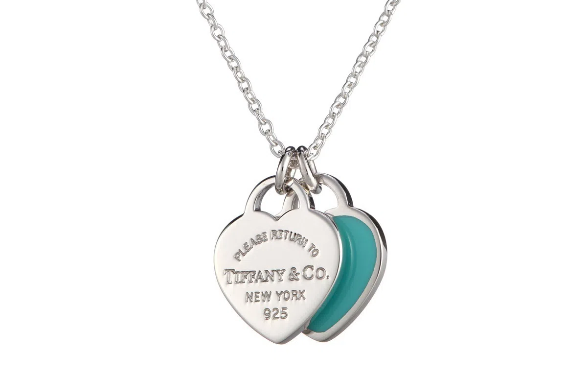 Tiffany & Co. Return to Tiffany Blue Enamel Pendant Necklace