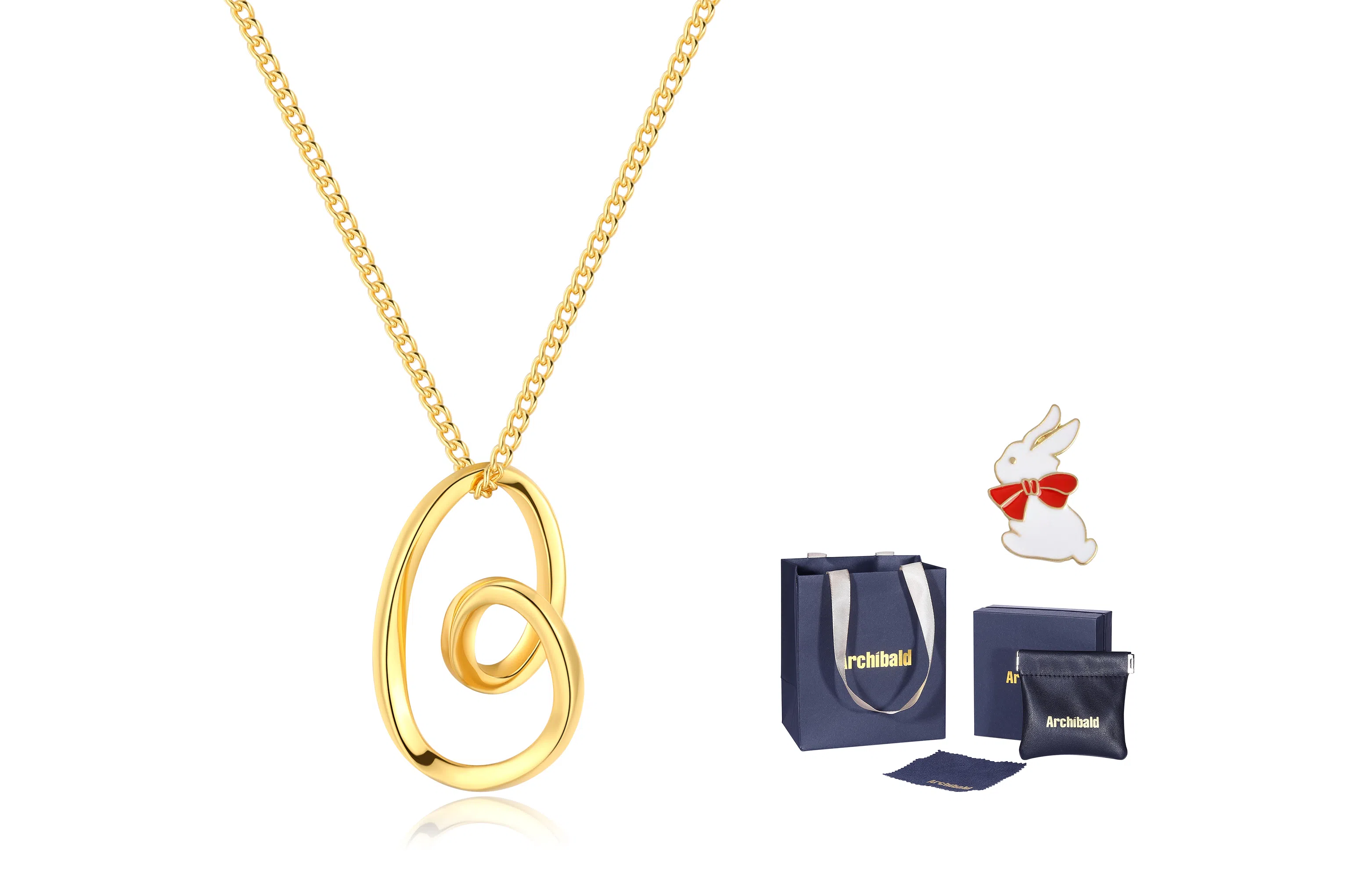 ARCHIBALD Silver Necklace