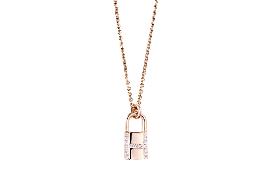 HERMES Amulettes Cadenas pendant