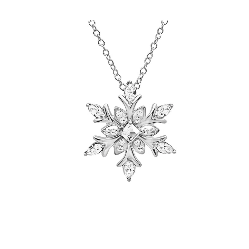 KING OF BLING Snowflake Necklace