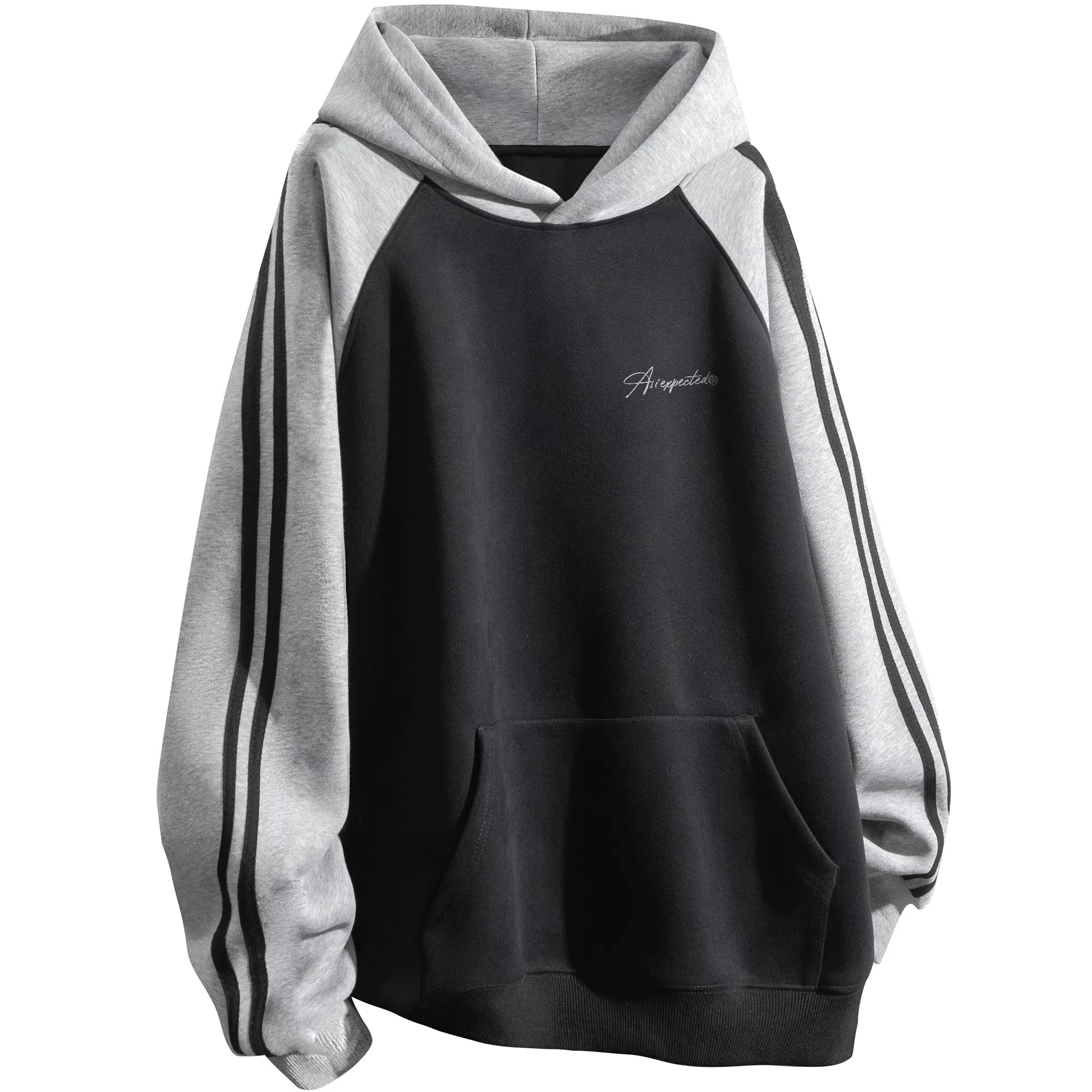 王者荣耀 明世隐款 美式高街撞色多色基础款宽松柔软亲肤连帽长袖 卫衣 男女同款