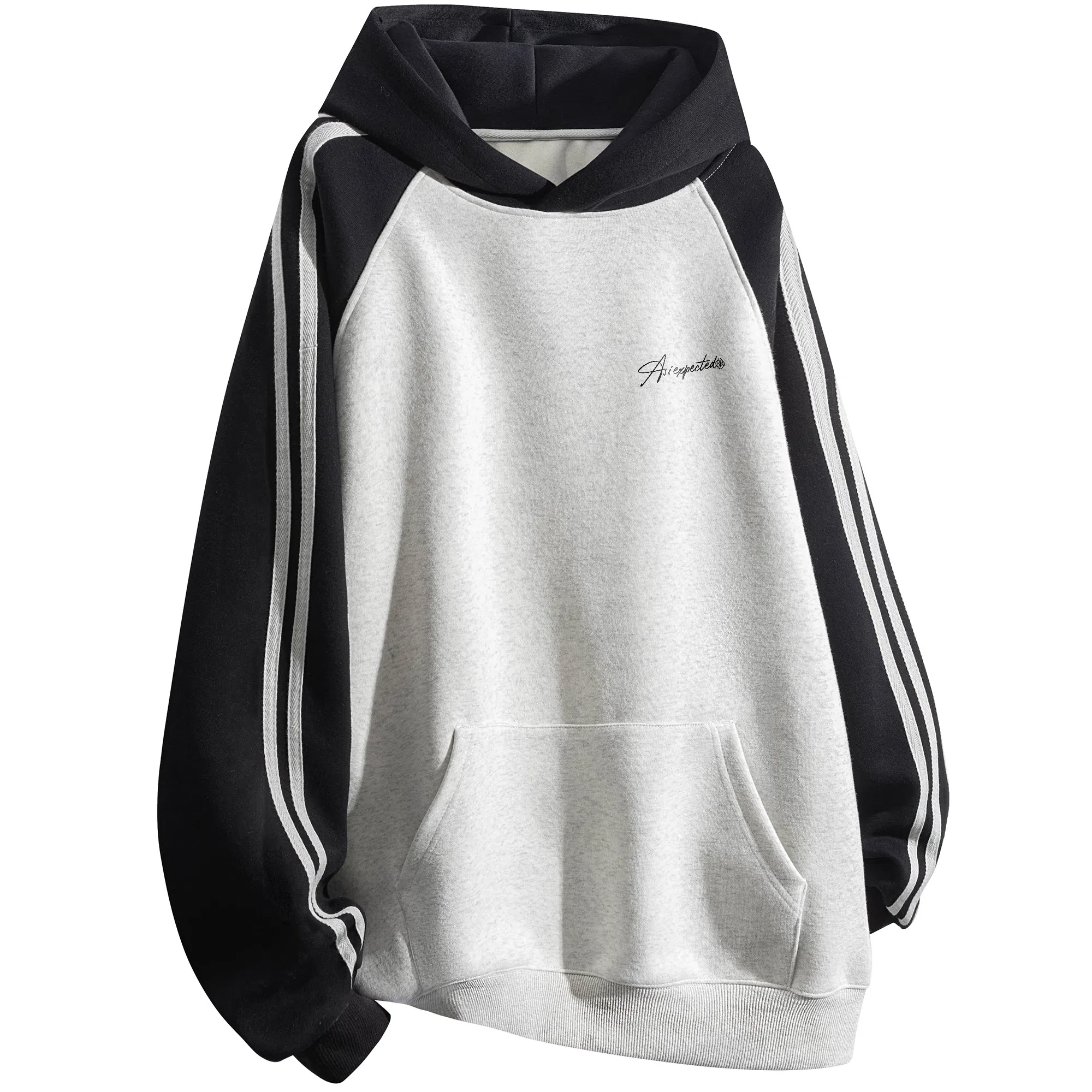 王者荣耀 明世隐款 美式高街撞色多色基础款宽松柔软亲肤连帽长袖 卫衣 男女同款