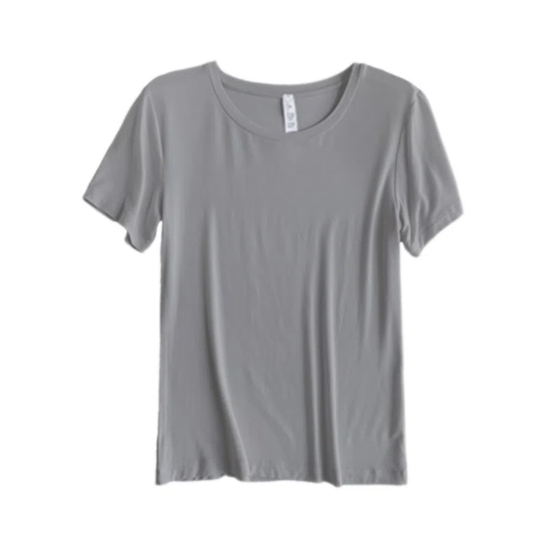 内在密码 夏季吸湿透气宽松休闲百搭简约打底衣 女款