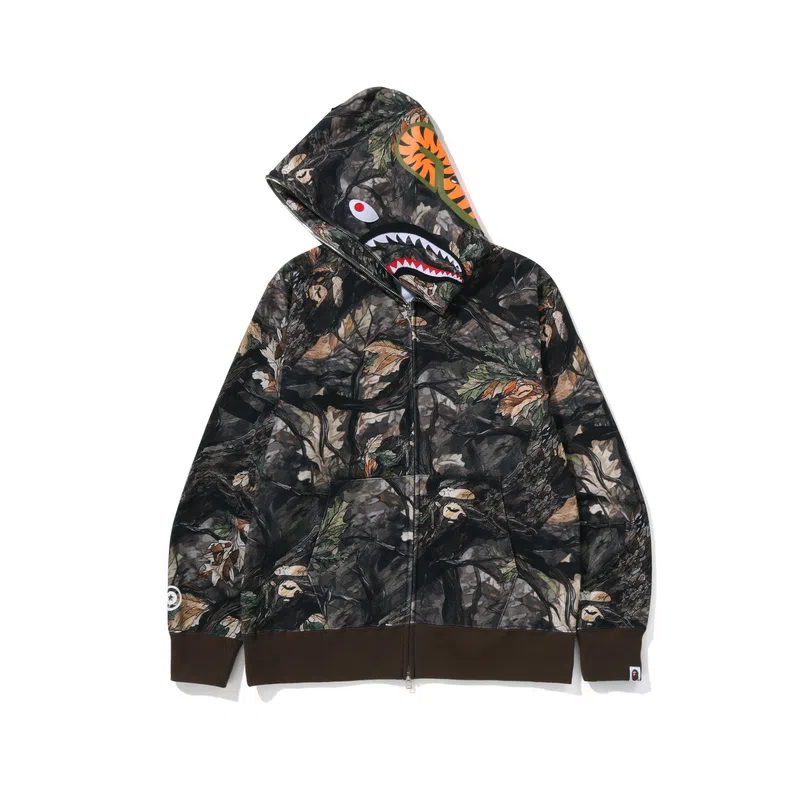 A BATHING APE TREE EDGE CAMO Hoodie