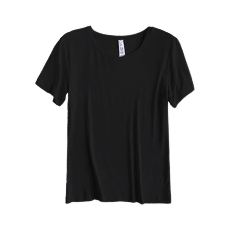 内在密码 夏季吸湿透气宽松休闲百搭简约打底衣 女款