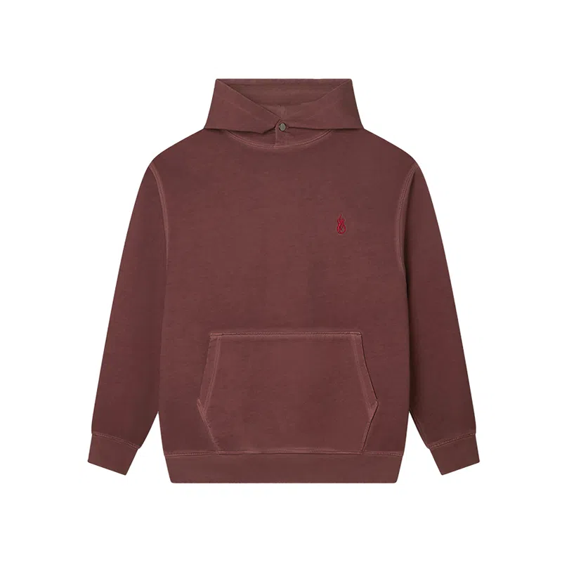 Vision of Super Flame Logo Hoodie Red