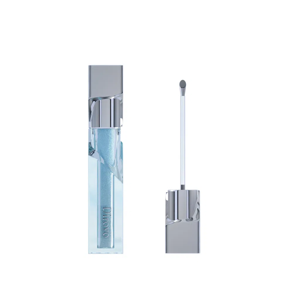 蒂洛薇 冰川 丰唇亮嘟嘟唇釉唇蜜 水光 易上色玻璃唇持久不晕染不脱妆亮泽护唇