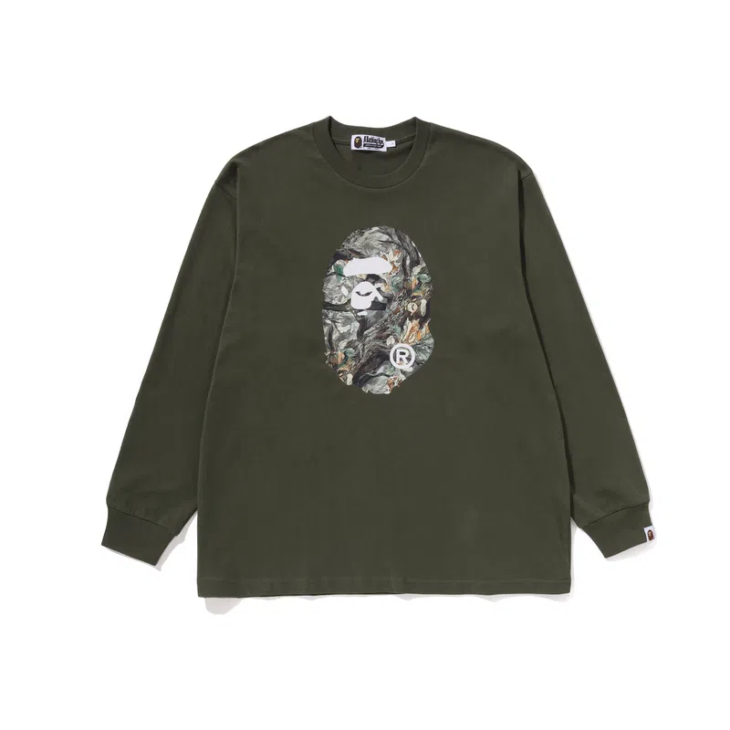 A BATHING APE TREE EDGE CAMO FW25 TREE EDGE CAMO T