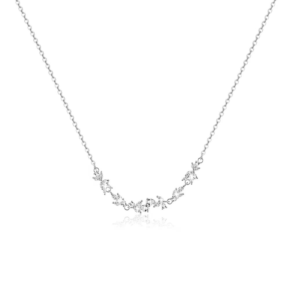 【999足银纯银 满钻爆闪】 福韵金 六桂福 紫藤花轻奢浪漫小众设计在逃公主高级甜美温柔精致气质百搭日常通勤百搭#好运 银 手链 女款