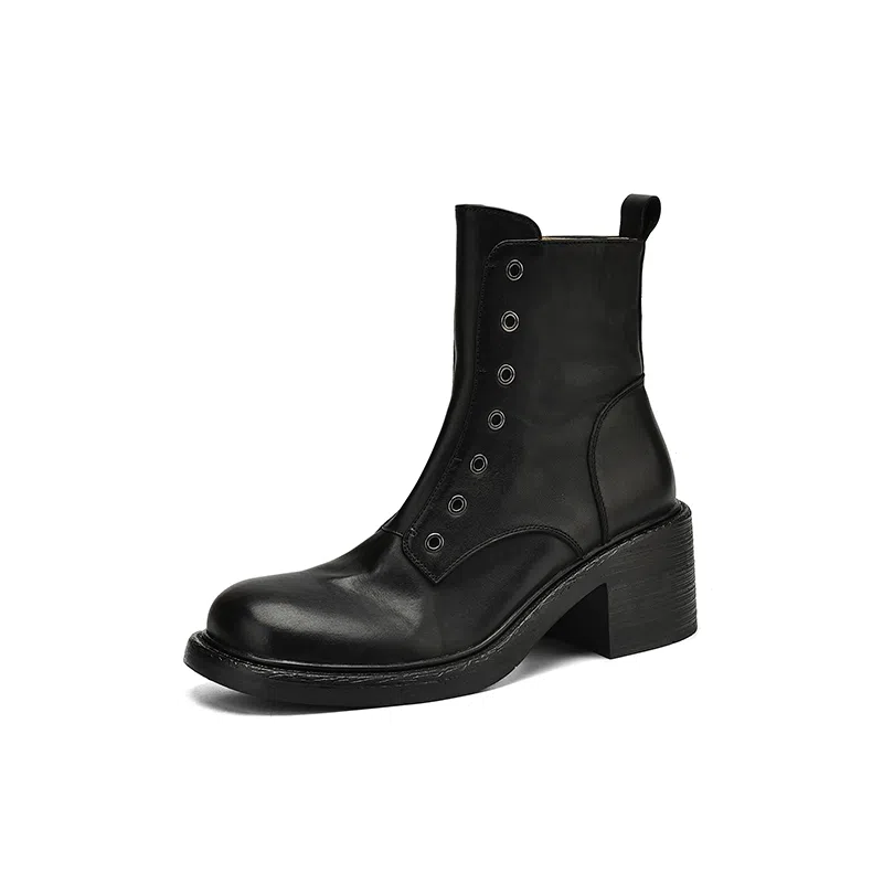 复古时尚潮流休闲百搭舒适简约气质 短靴 女款