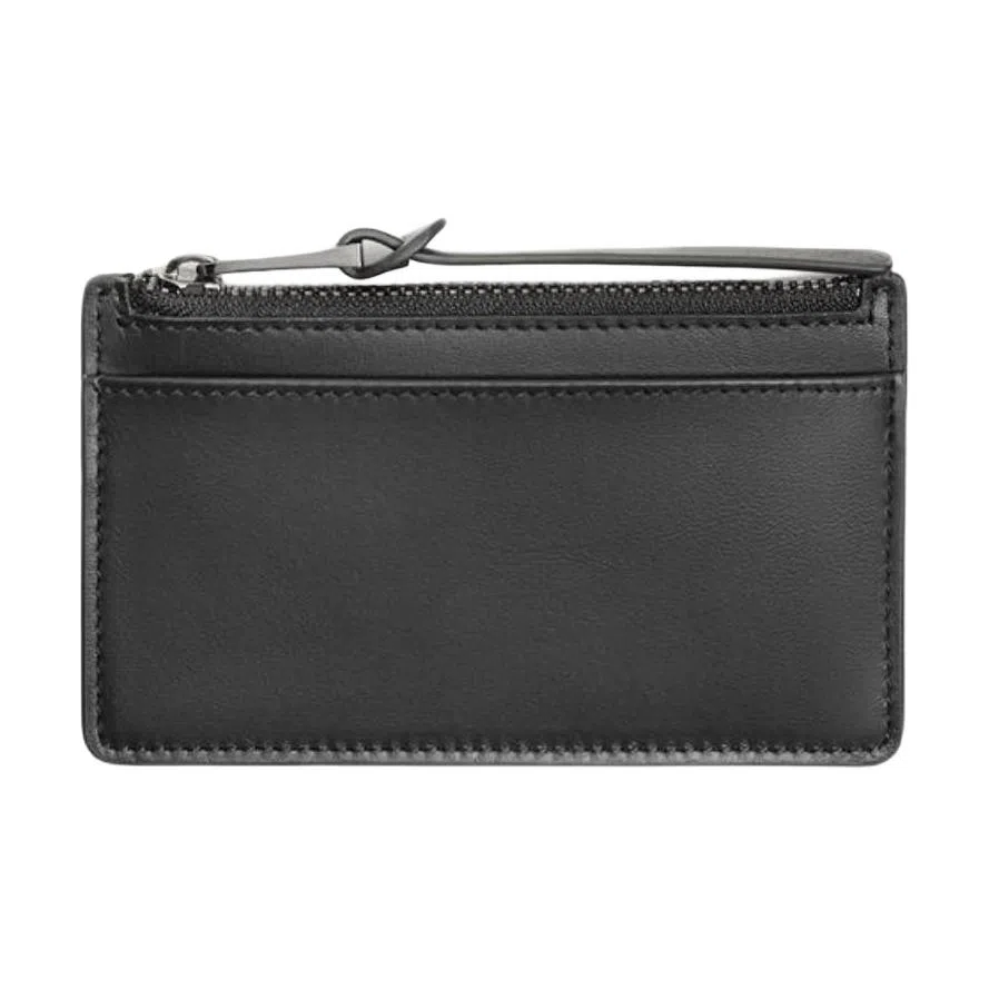 ZARA Napa Leather Card Holder Black
