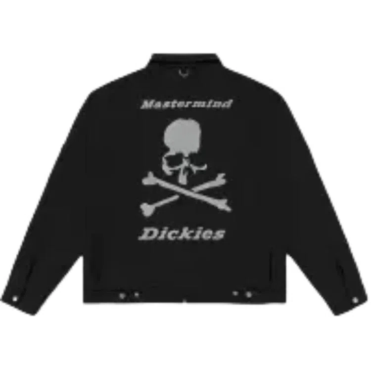 Dickies x mastermind JAPAN Skull Jacket Black