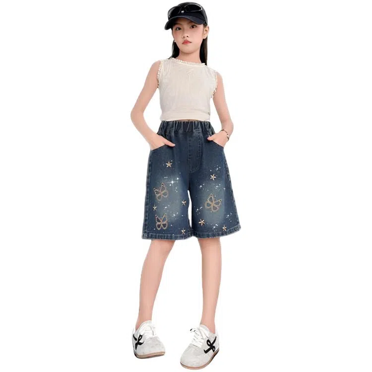 天才小熊 百搭时尚个性简约短裤 儿童款