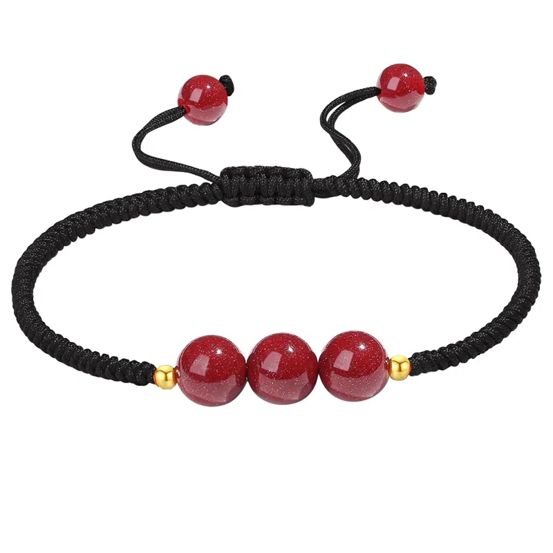 乃瑭 【鸿运当头】诸事顺遂 三生三世 与你一起 高品质新中式本命年转运珠古风国风守护好运吉祥上岸 朱砂 手绳 男女同款情侣款