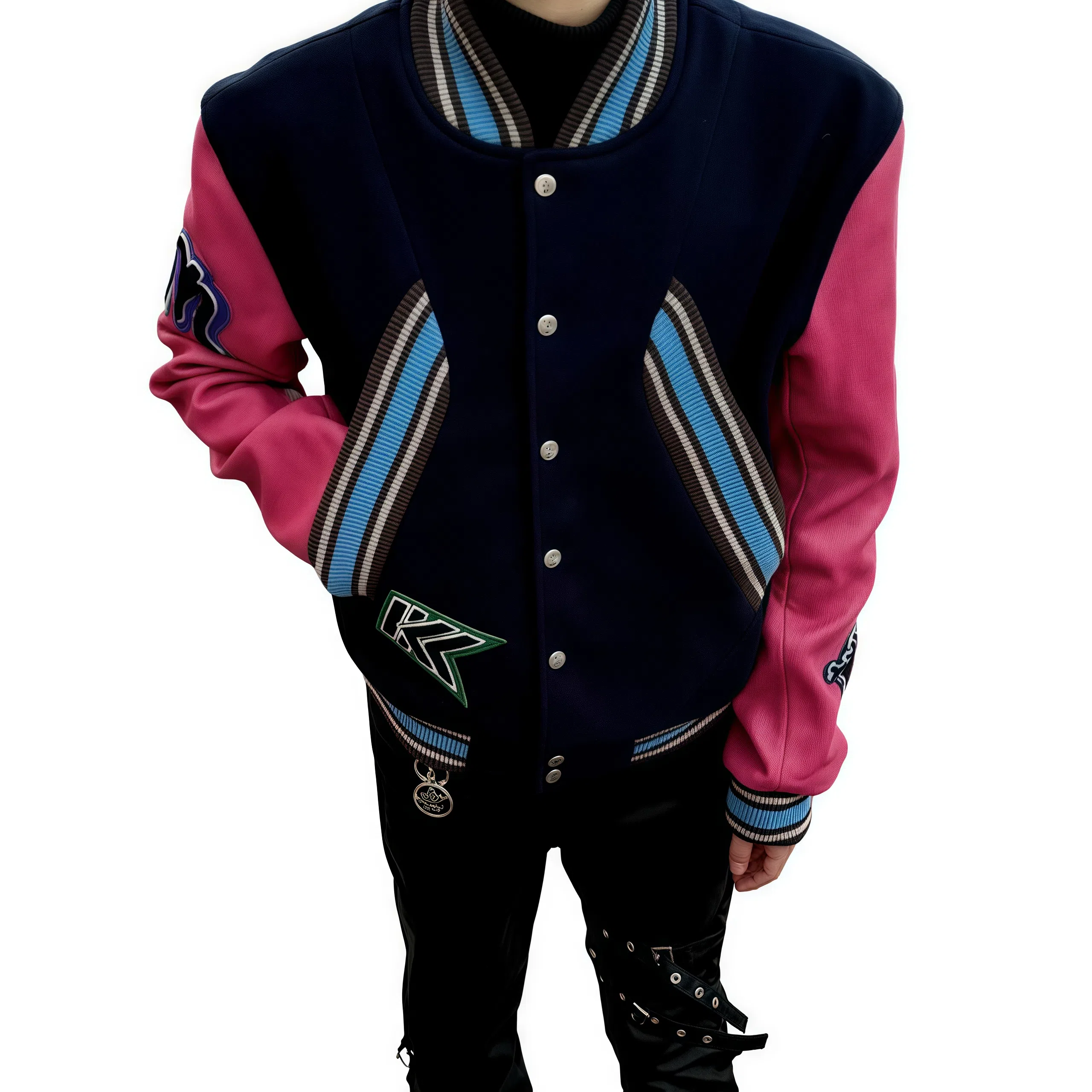 AMBER LIGHT KIFEITE Baseball Jacket
