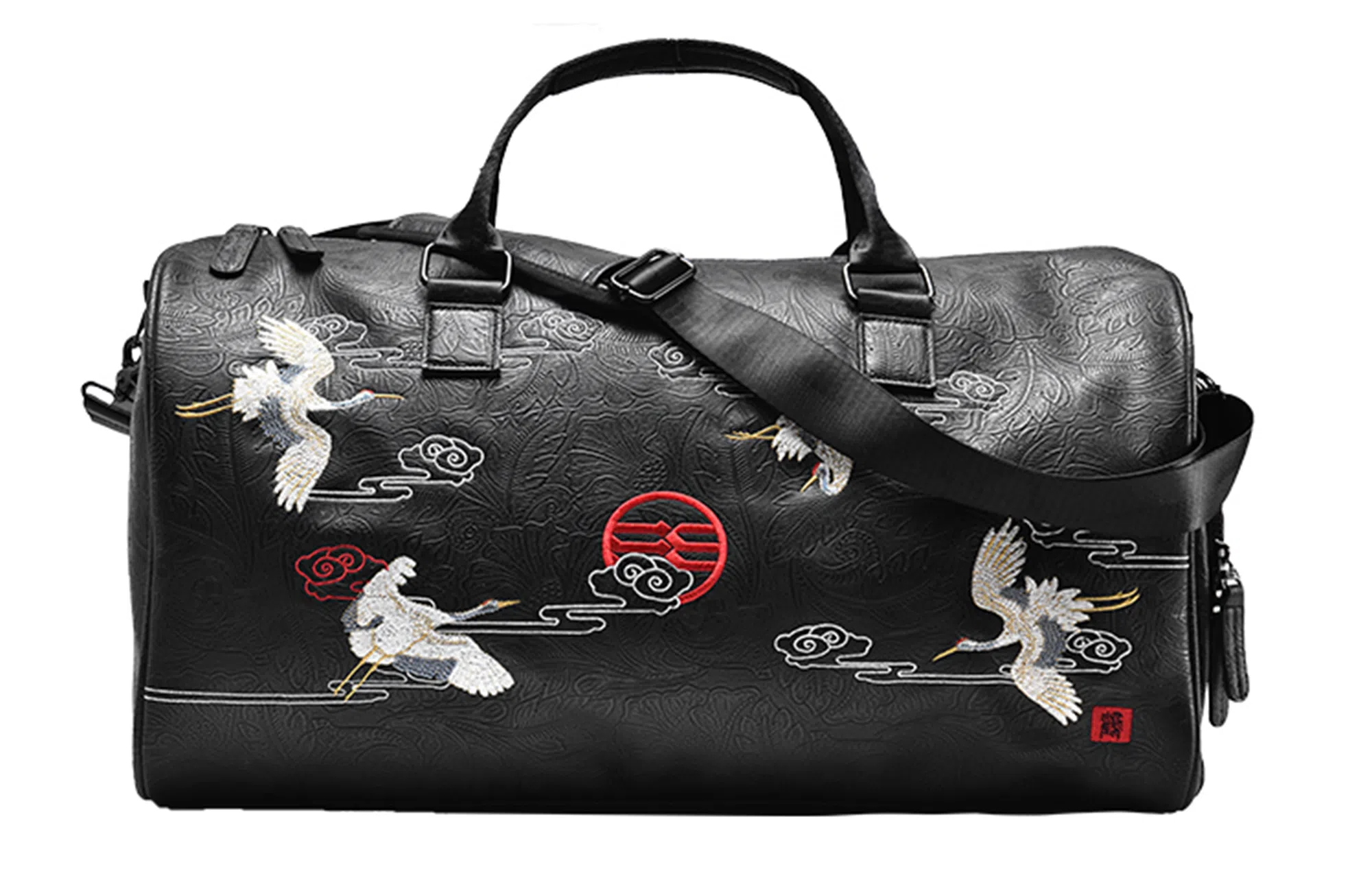 CHUSAN Black Lion Gym Bag