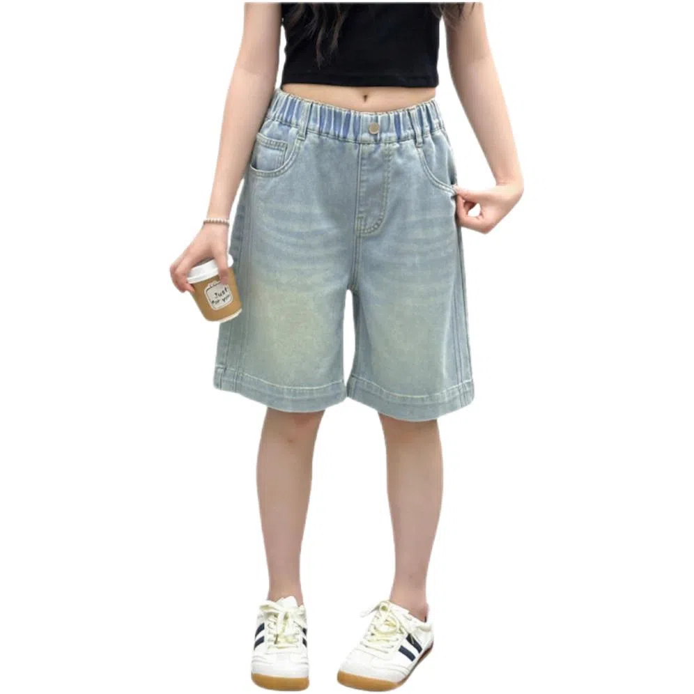 天才小熊 透气简约百搭短裤 儿童款