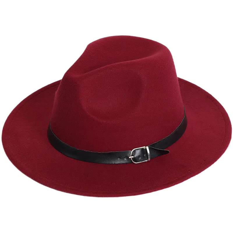 梦特娇 复古时尚休闲 毛毡 礼帽 男女同款情侣款