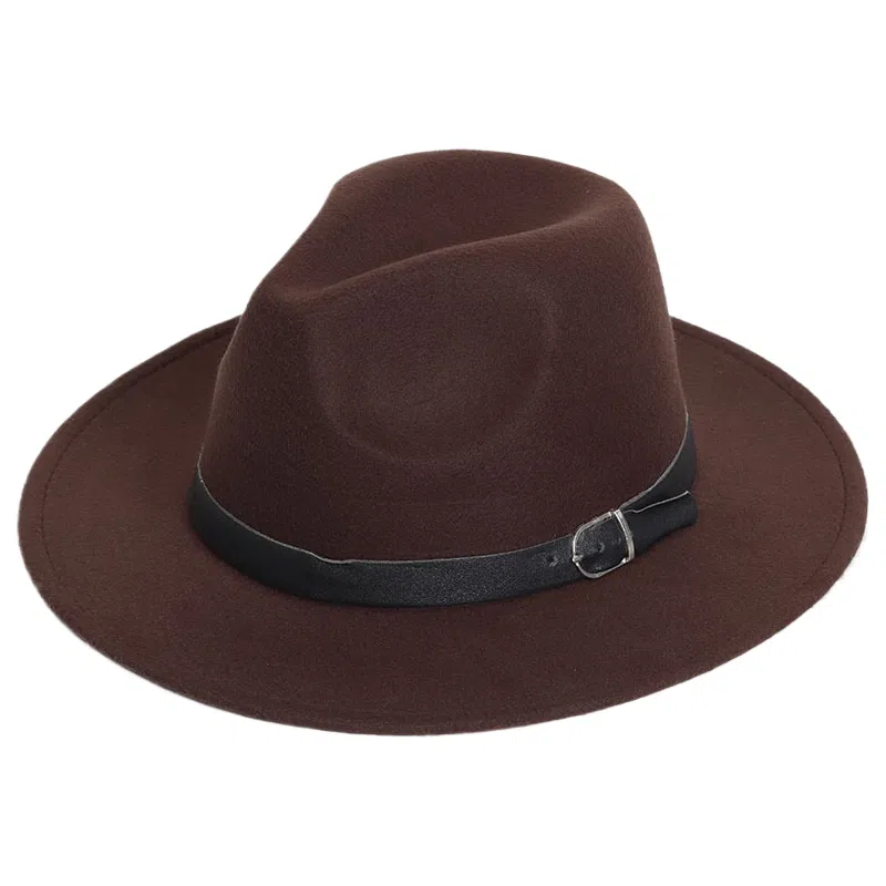 梦特娇 复古时尚休闲 毛毡 礼帽 男女同款情侣款