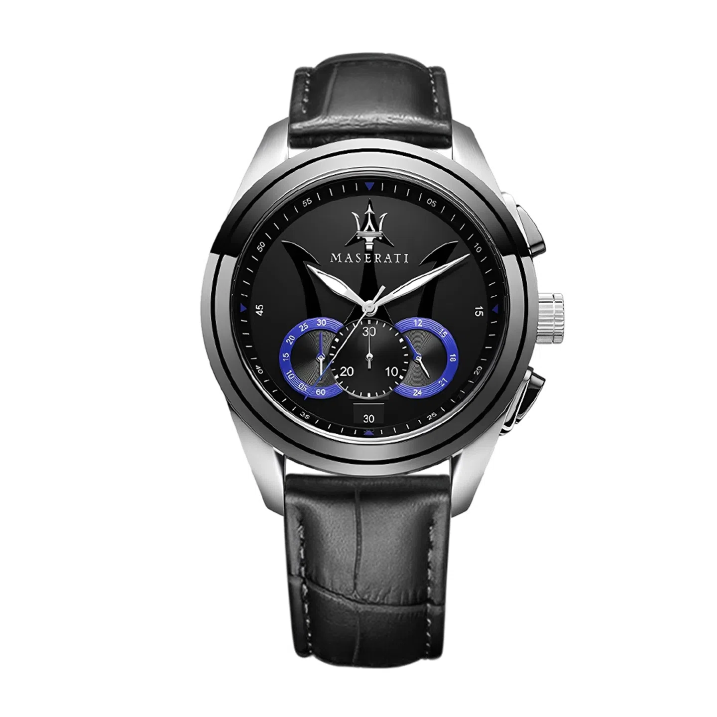 Maserati Quartz 45mm Black Dial