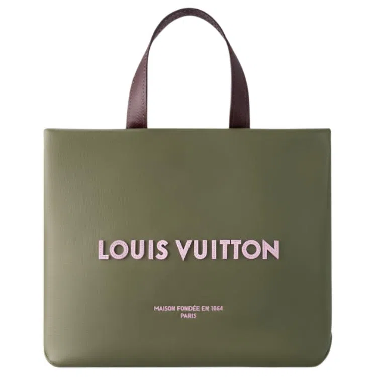 Louis Vuitton x Nigo Shopper Tote Green