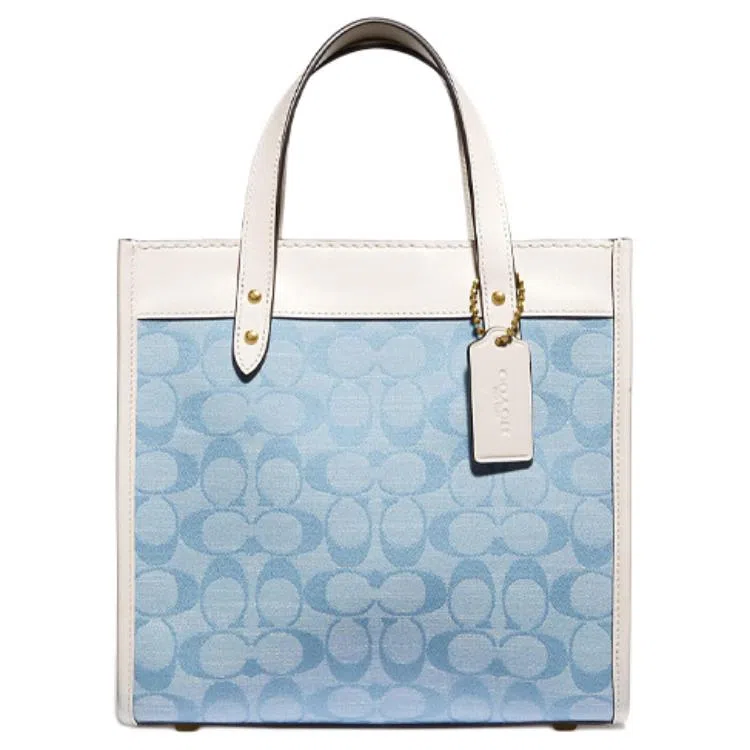 COACH Field 22 Chambray Tote