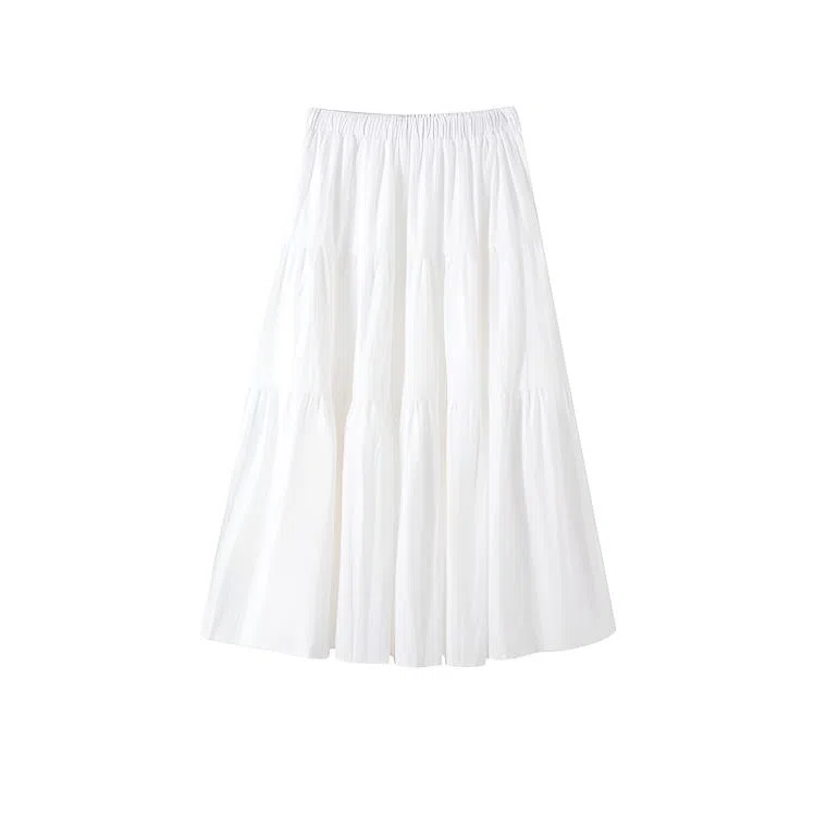 THREE French Style A-Line Skirt