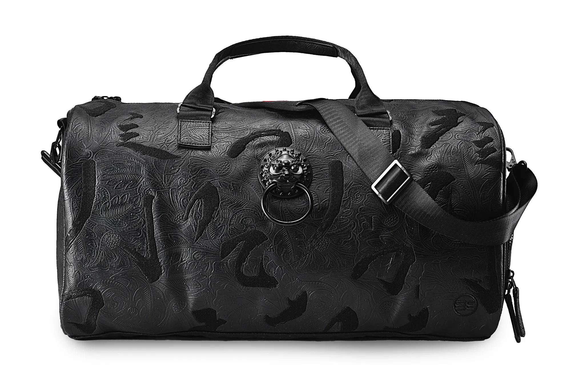 CHUSAN Black Lion Gym Bag