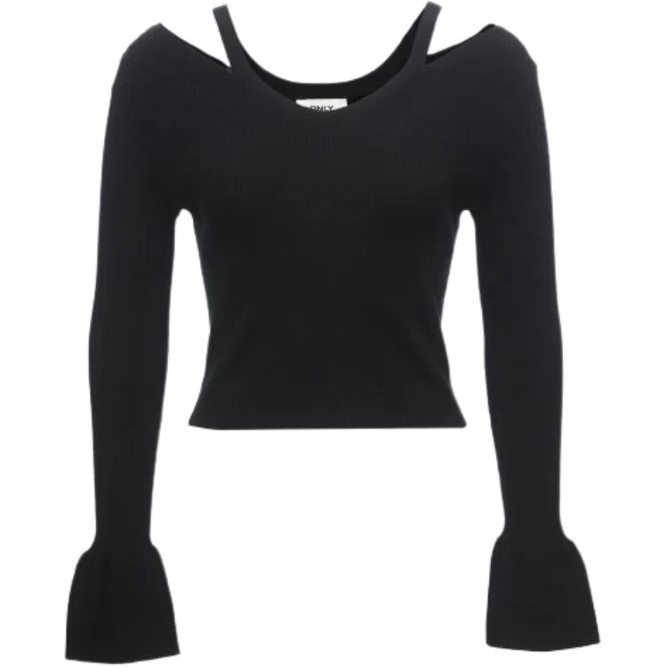 ONLY Sweetheart V-Neck Knit Sweater