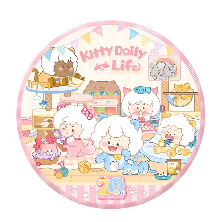 玩点无限 喜羊羊与灰太狼 喜羊羊 美羊羊 懒羊羊 沸羊羊 暖洋洋 小灰灰 猫咪泡面潮流 吧唧 可爱萌趣  徽章