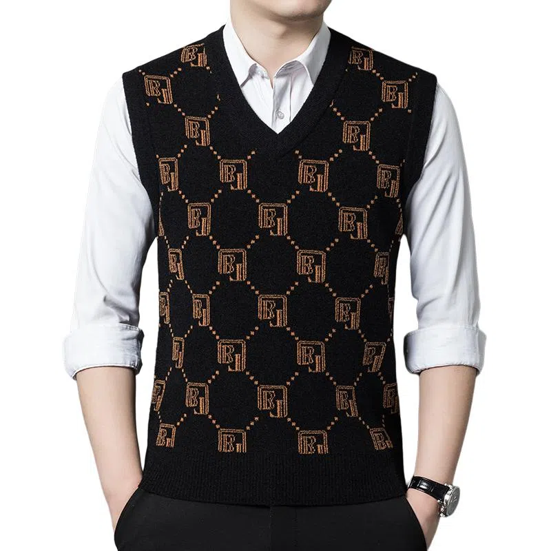 Pierre Cardin V-Neck Knit Vest
