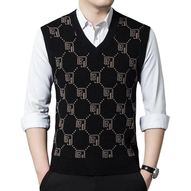 Pierre Cardin V-Neck Knit Vest