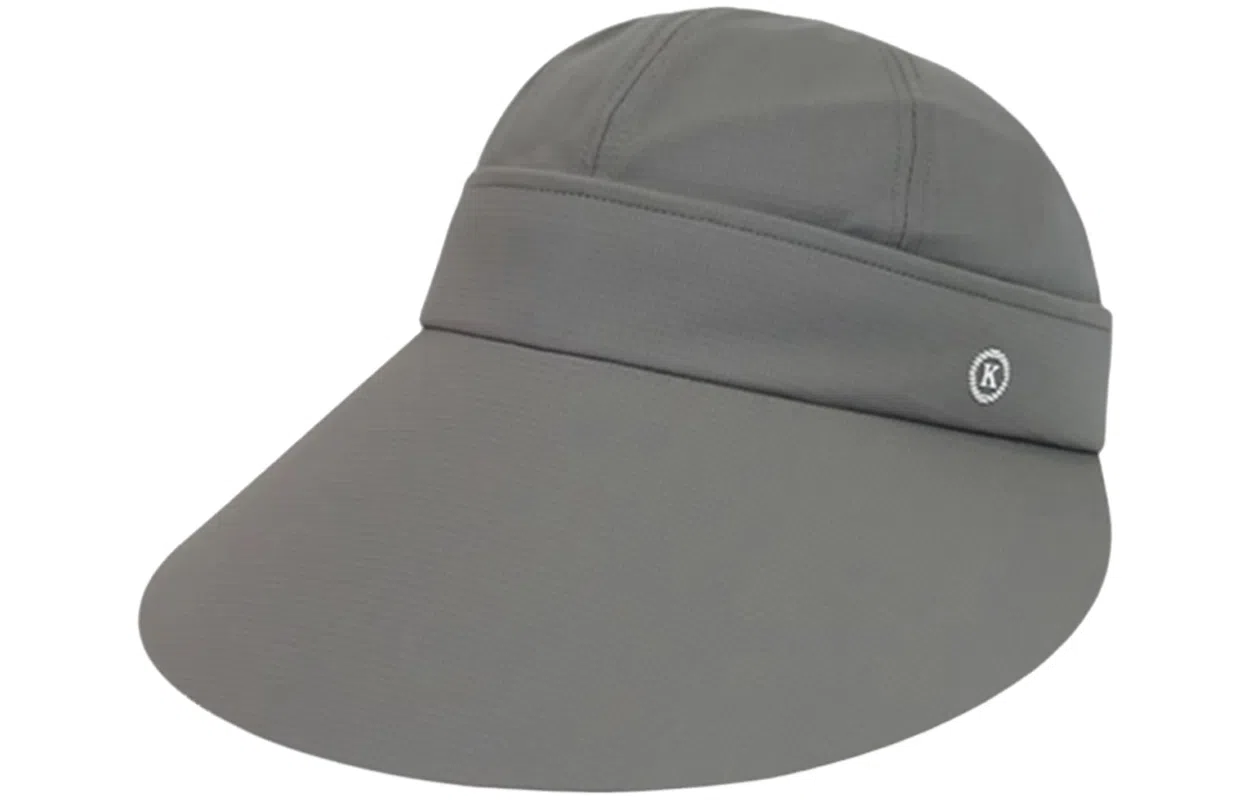 优幽兰 休闲简约高级感遮阳帽大檐显脸小舒适透气空顶帽百搭时尚户外防紫外线太阳帽子 聚酯纤维 防晒帽 男款