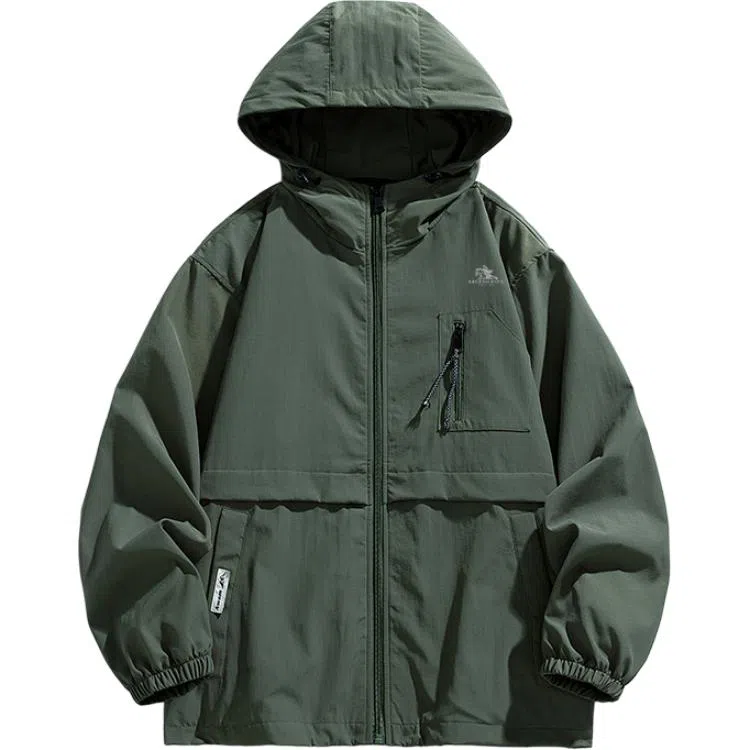 CHUAN QI BAO LUO Functional Hooded Jacket