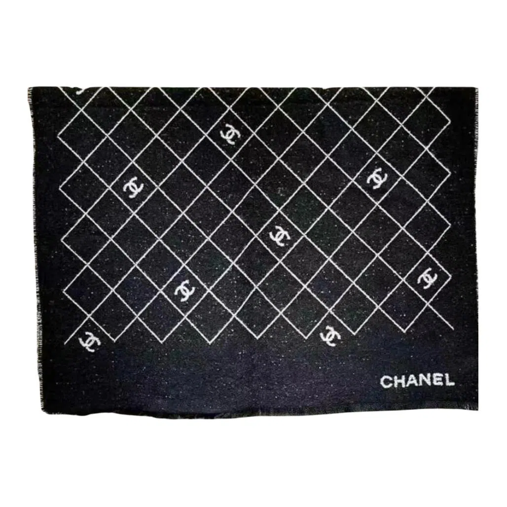 Chanel Shawl Black