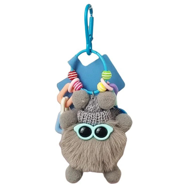 小猪班纳 小煤球怪兽公仔挂饰  包包挂饰 挂饰可爱 毛绒 挂件 男女同款情侣款