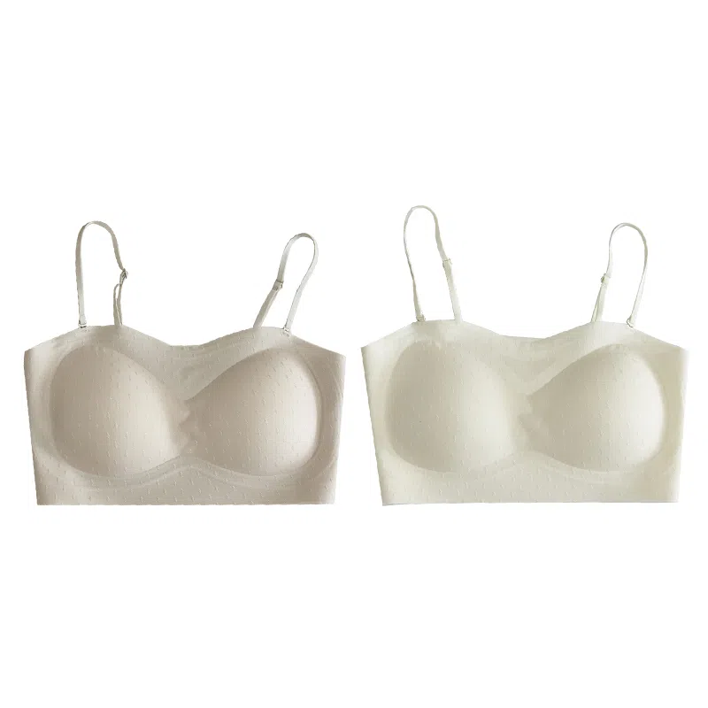 欧迪芬 欧迪芬 裸感无痕冰丝轻薄透气亲肤柔软软支撑上托聚拢防下垂收副乳夏季冰凉感两件装文胸 女款
