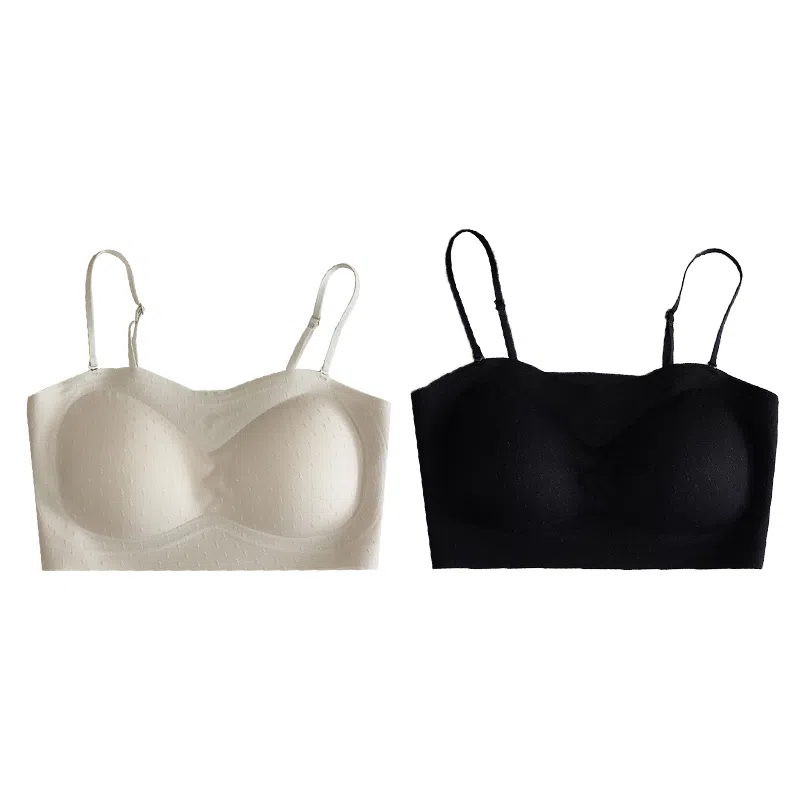 欧迪芬 欧迪芬 裸感无痕冰丝轻薄透气亲肤柔软软支撑上托聚拢防下垂收副乳夏季冰凉感两件装文胸 女款