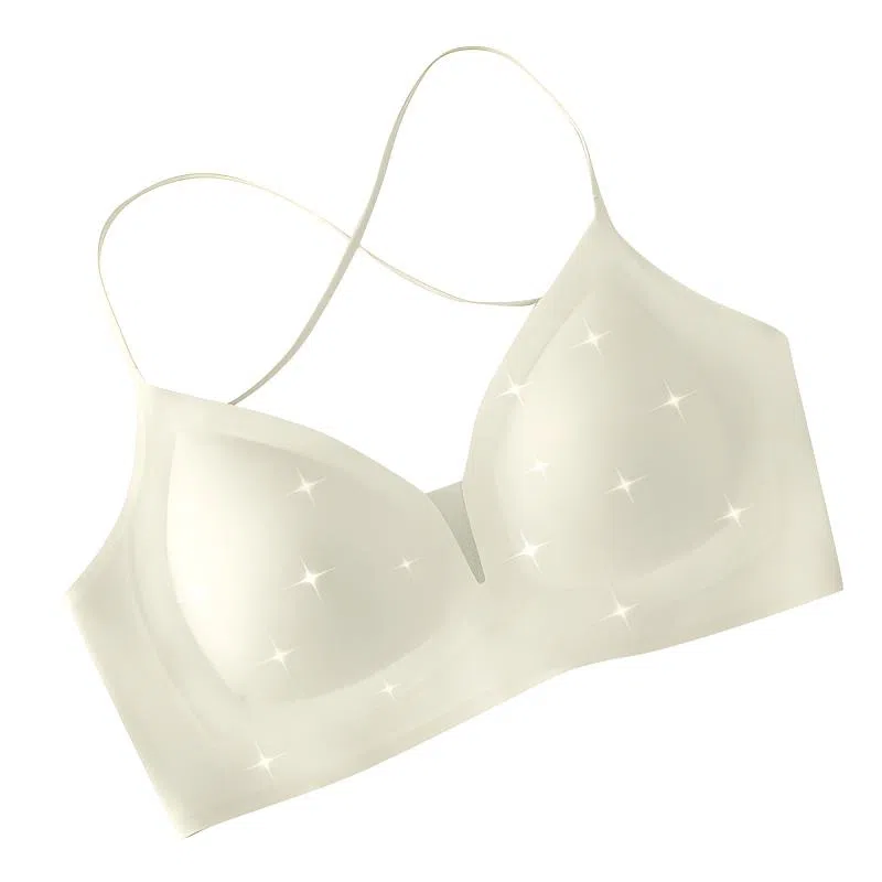 欧迪芬 裸感无痕轻薄透气反重力提拉软支撑上托聚拢防下垂收副乳冰凉感文胸 女款