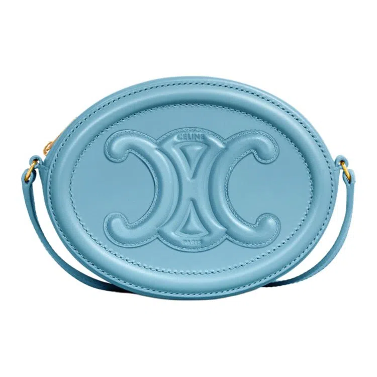 Celine Triomphe Denim Blue