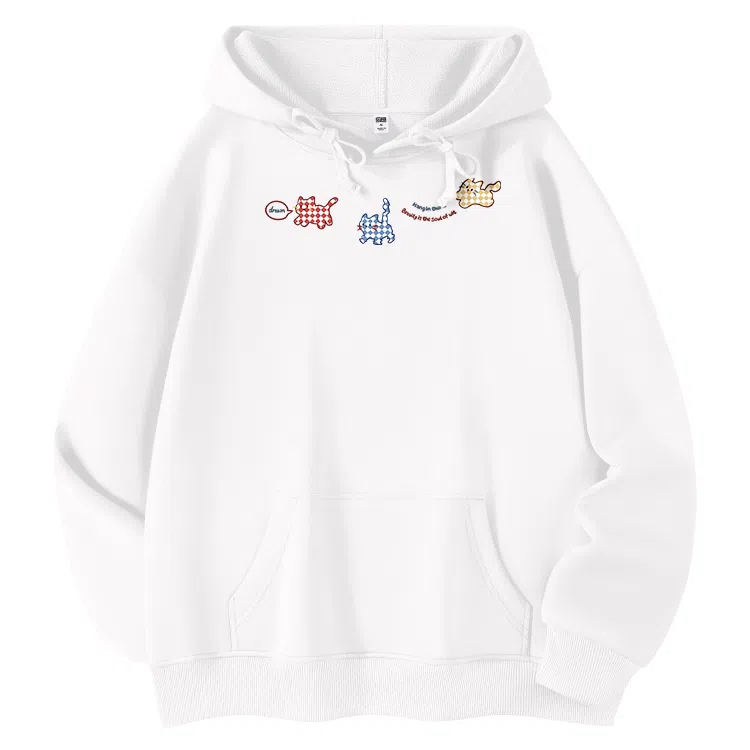 棉致 百搭舒适时尚简约长袖卫衣 女款