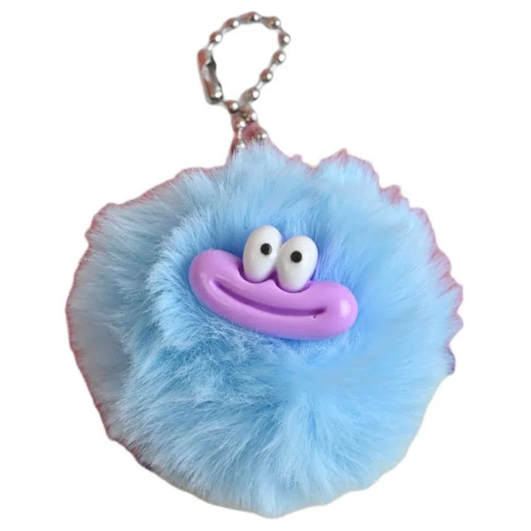 小猪班纳 可爱香肠嘴仿兔毛毛球挂饰趣味配饰书包挂饰#好运 毛绒 挂件 男女同款情侣款