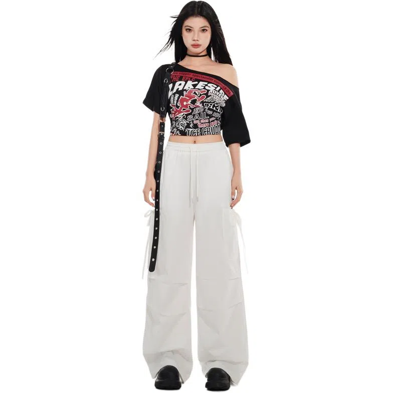 玫丝朵 简约百搭时尚舒适休闲裤 女款