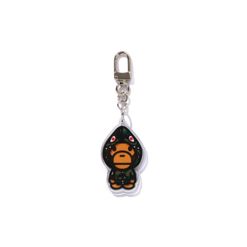 A Bathing Ape Baby Milo Hoodie Acrylic Keychain