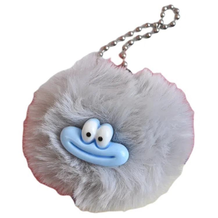 小猪班纳 可爱香肠嘴仿兔毛毛球挂饰趣味配饰书包挂饰#好运 毛绒 挂件 男女同款情侣款