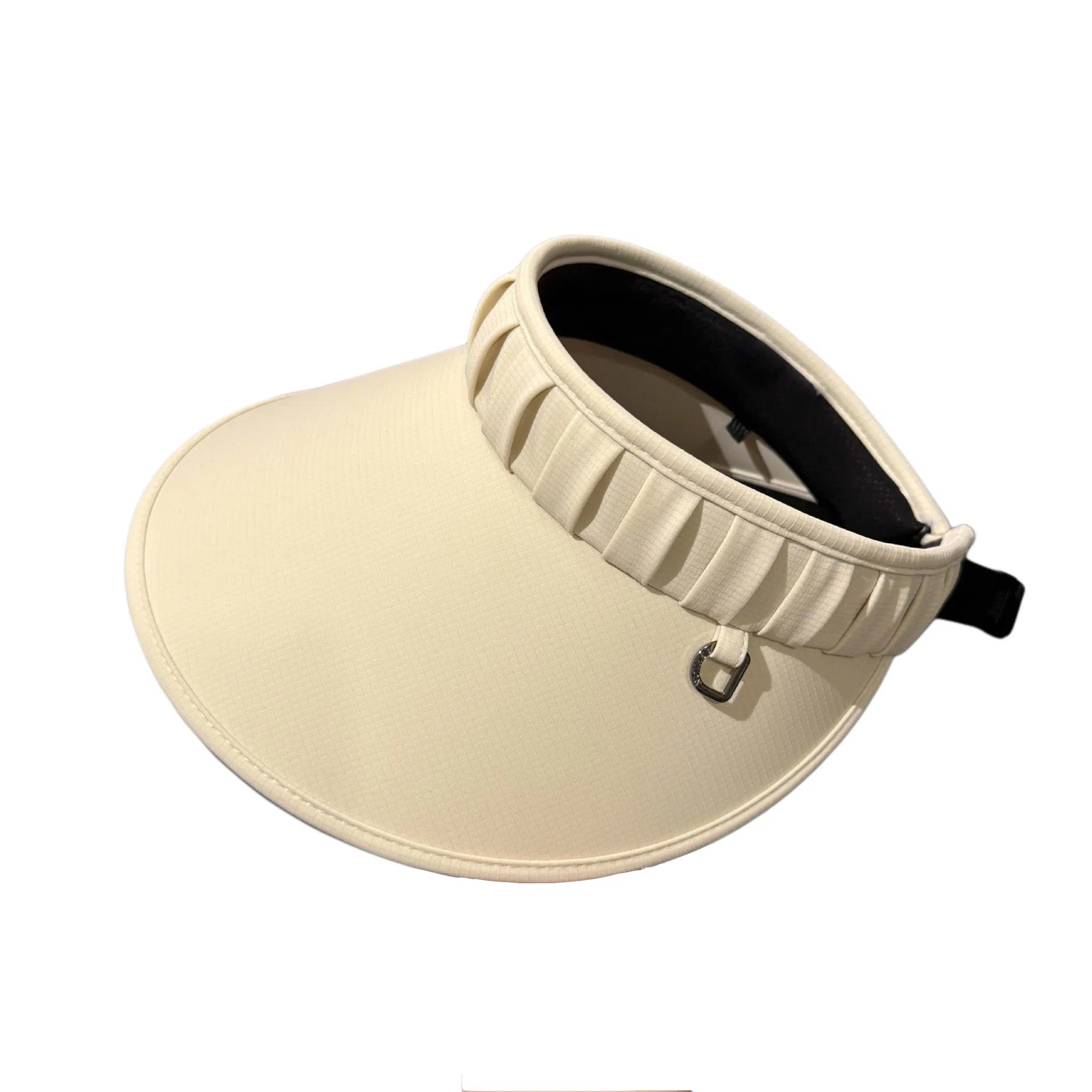 艾佳微 大檐户外出游遮阳帽时尚百搭高级感休闲日常通勤冰丝 锦纶 空顶帽 男女同款情侣款