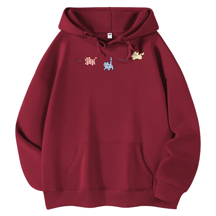 棉致 百搭舒适时尚简约长袖卫衣 女款