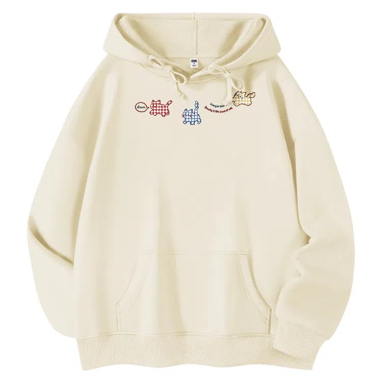 棉致 百搭舒适时尚简约长袖卫衣 女款